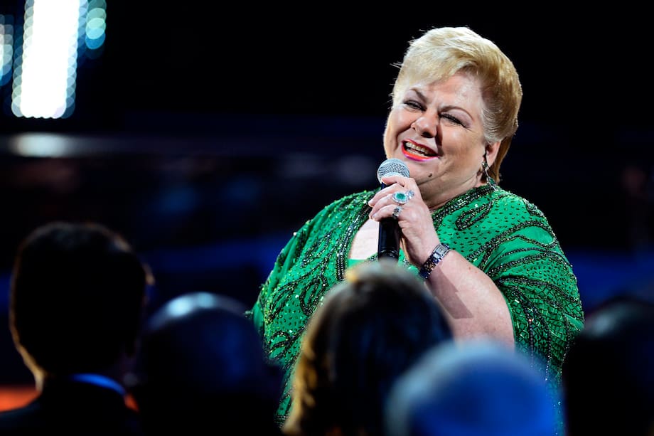 Paquita la del Barrio, intérprete de "Rata de dos patas". EFE/EPA/PAUL BUCK *** Local Caption *** 51113585