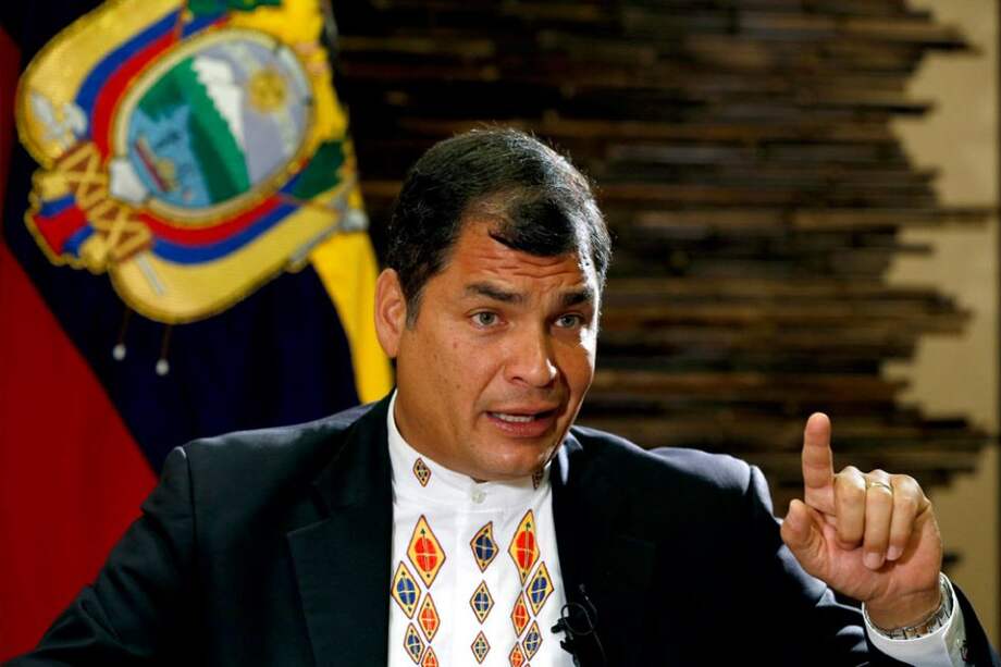 Rafael Correa, presidente de Ecuador. Foto: EFE