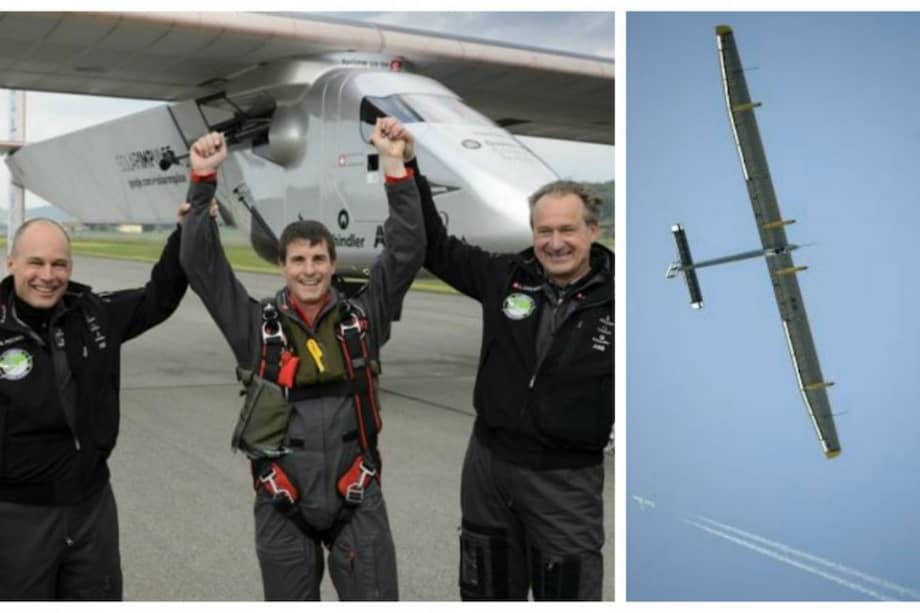 Avión solar que dará la vuelta al mundo pasó la primera prueba