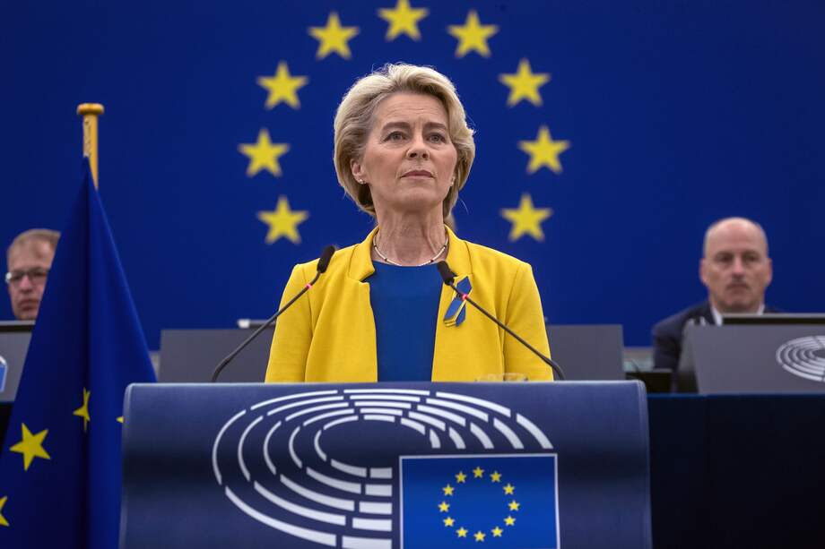 Ursula von der Leyen aseguró que la solidaridad de Europa con Ucrania seguirá siendo “inquebrantable”, y por ello advirtió que las sanciones a Rusia no se levantarán.
