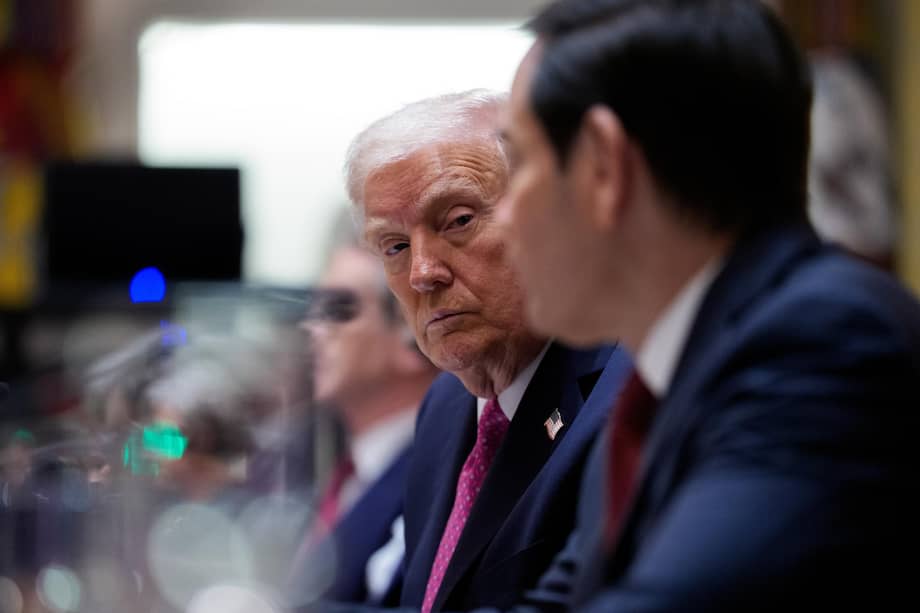 El presidente Donald Trump aseguró que Colombia “es una máquina productora de drogas y no seremos parte de eso".