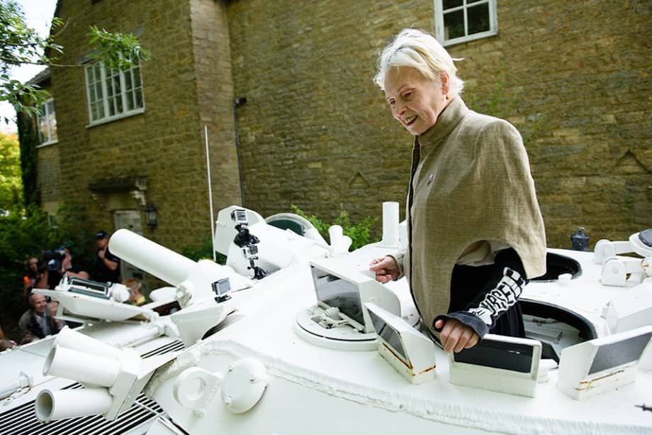 La diseñadora Vivienne Westwood. / AFP