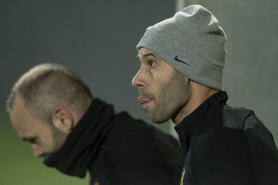 Javier Mascherano, defensor del Barcelona. / AFP