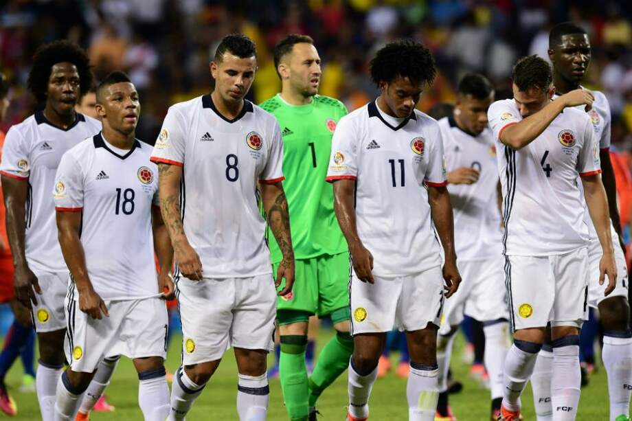Colombia quedó eliminada de la Copa América del Centenario. Foto: AFP