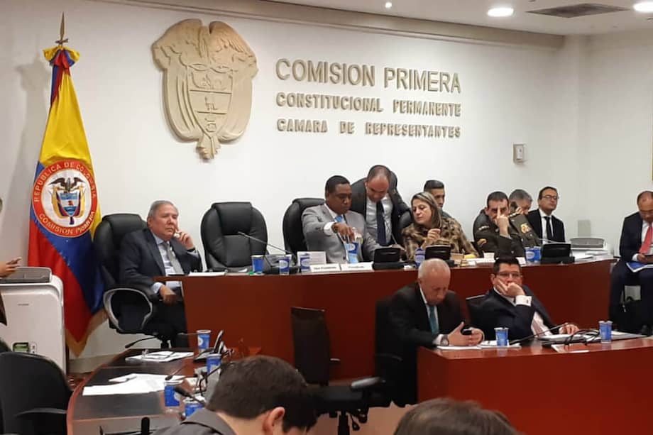 Este miércoles, se realizó debate de control político al Código de Policía. / El Espectador