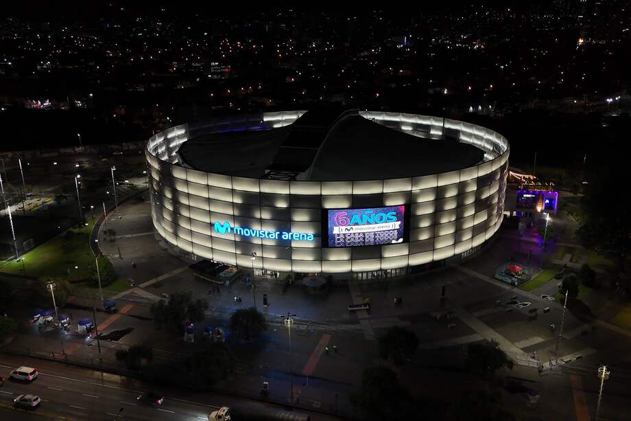 Movistar Arena cumple seis años generando momentos memorables para millones de personas en Bogotá.
