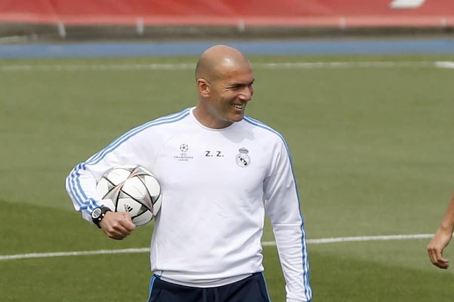 El francés Zinedine Zidane lleva cinco meses como entrenador del Real Madrid. / EFE