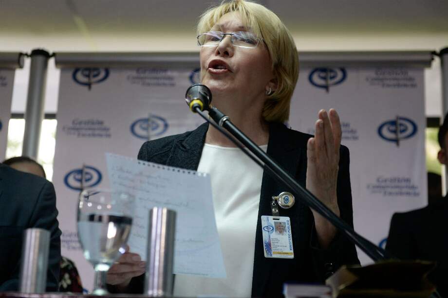 La fiscal de Venezuela, Luisa Ortega Díaz. / AFP