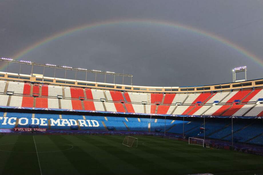 El Vicente Calderón recibirá la final de la Copa del Rey. Foto: AFP