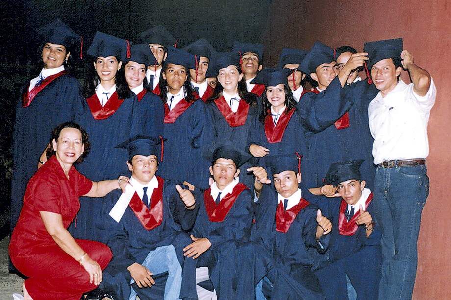 Amelia Perdomo de García (1946-2005), la maestra que trabajó 40 años por la niñez de Yaguará. Archivo particular