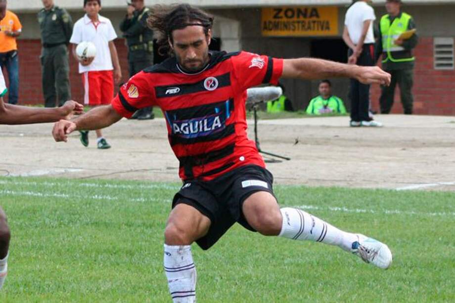 Mateo Figoli, figura del Cúcuta en el triunfo sobre Once Caldas / Archivo Golcaracol.com