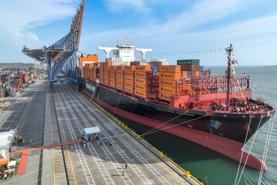 Bautismo de barco en Cartagena.