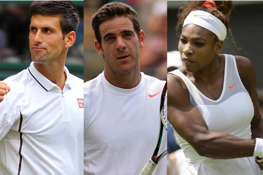 Djokovic, Del Potro y Serena Williams superan 1ª ronda de Wimbledon