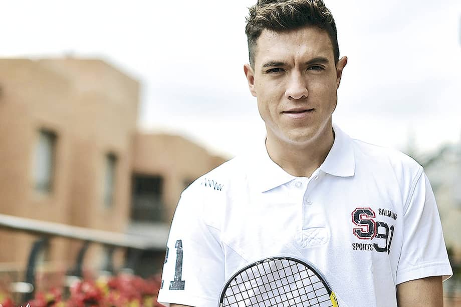 Miguel Ángel Rodríguez, el colombiano que ocupa el puesto 8º en el ranquin mundial de squash. / Óscar Pérez