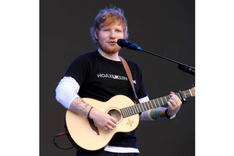 Ed Sheeran podría establecer una alianza con Sean Paul para multiplicar sus éxitos en Francia. / Cortesía