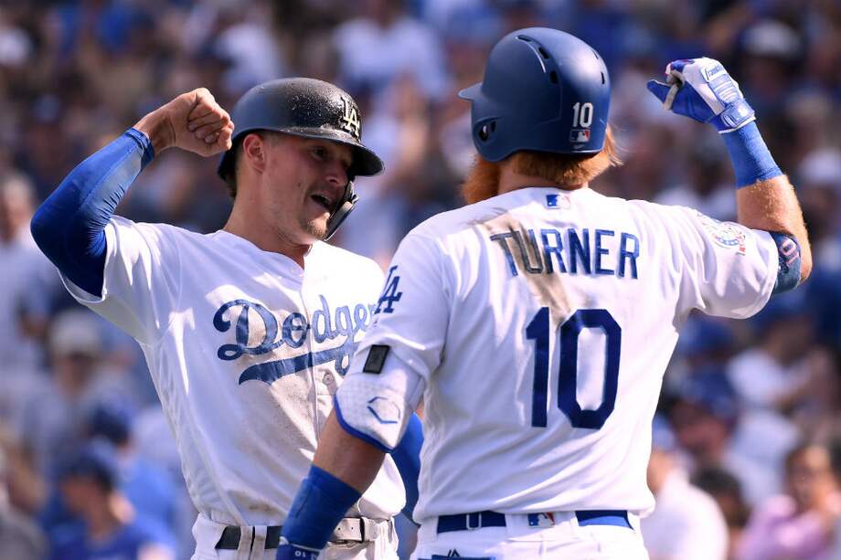 Los Dodgers aparecen como favoritos para ganar el campeonato de la Liga Nacional. / AFP