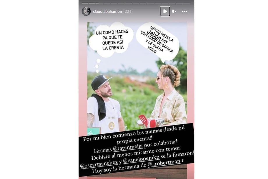 La presentadora de MasterChef Celebrity se convirtió en tendencia, luego de aparecer con un curioso look que terminó “descrestando” a más de uno.