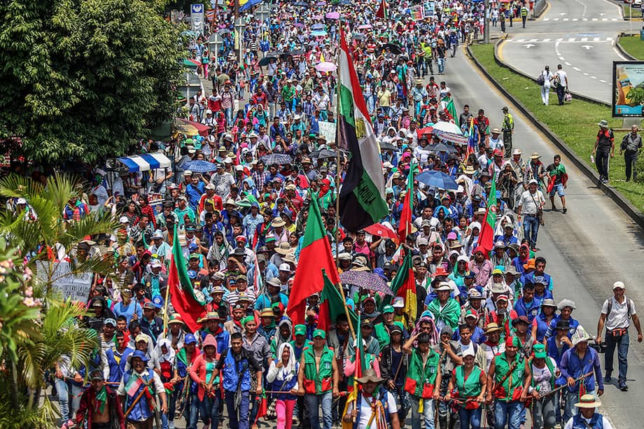 La OIA denunció el asesinato del guardia indígena Gilberto Domicó Domicó. / AFP/ imagen de referencia