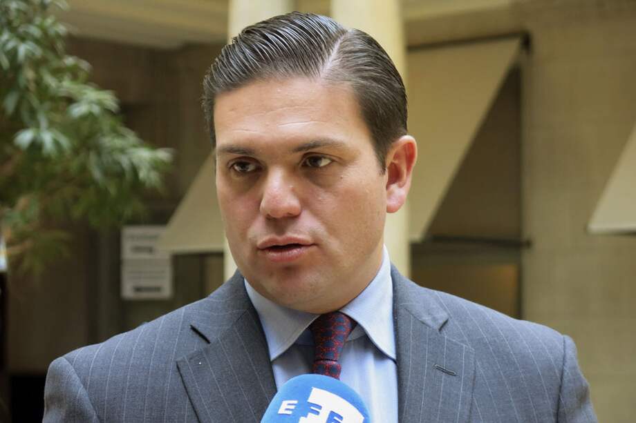 Juan Carlos Pinzón fue ministro de Defensa en la Presidencia de Juan Manuel Santos, en medio de los diálogos de paz. / EFE - Sonia González