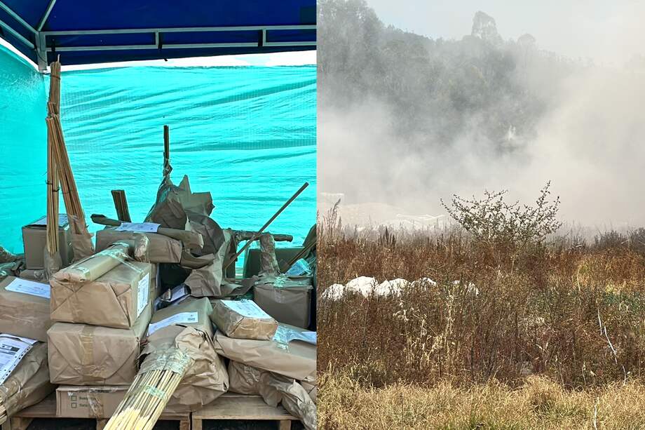 En el municipio de Chusacá, Cundinamarca, se realizó la detonación controlada