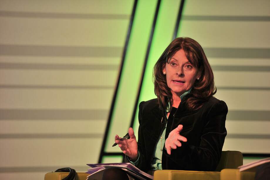 La candidata presidencial conservadora, Marta Lucía Ramírez.