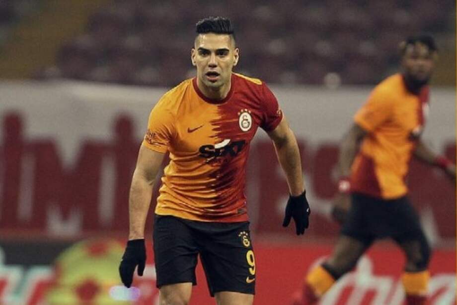 Radamel Falcao García no está en los planes del entrenador de Galatasaray.