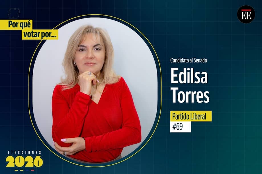 Conozca a Edilsa Torres, candidata al Senado.