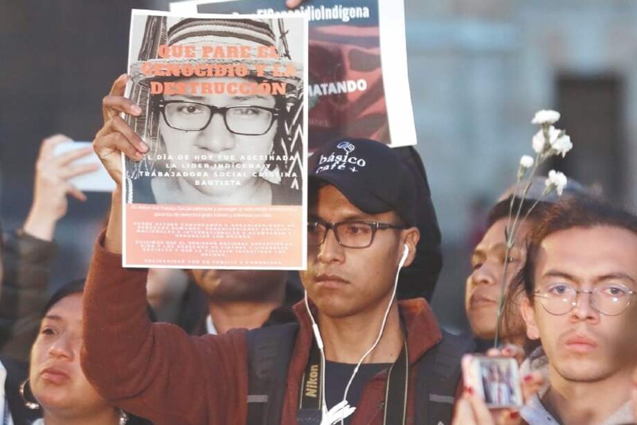 Las organizaciones y líderes sociales dicen que el PAO no es una respuesta efectiva, entre otras razones, porque desconoce el marco normativo derivado del Acuerdo de Paz. / EFE