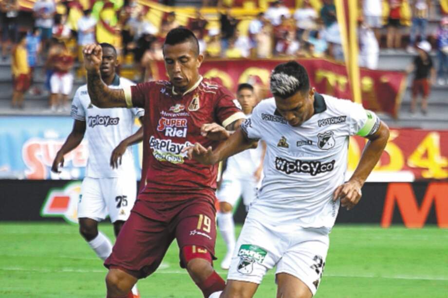 Harold Gómez y Teófilo Gutiérrez, por la fecha 10 de la Liga BetPlay Dimayor.