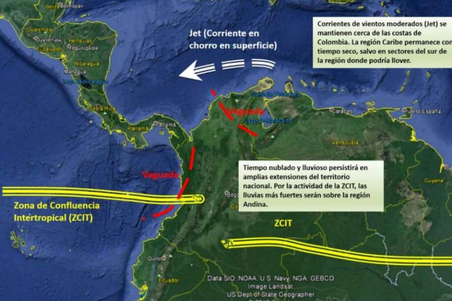 Pronóstico del clima para este 5 y 6 de abril