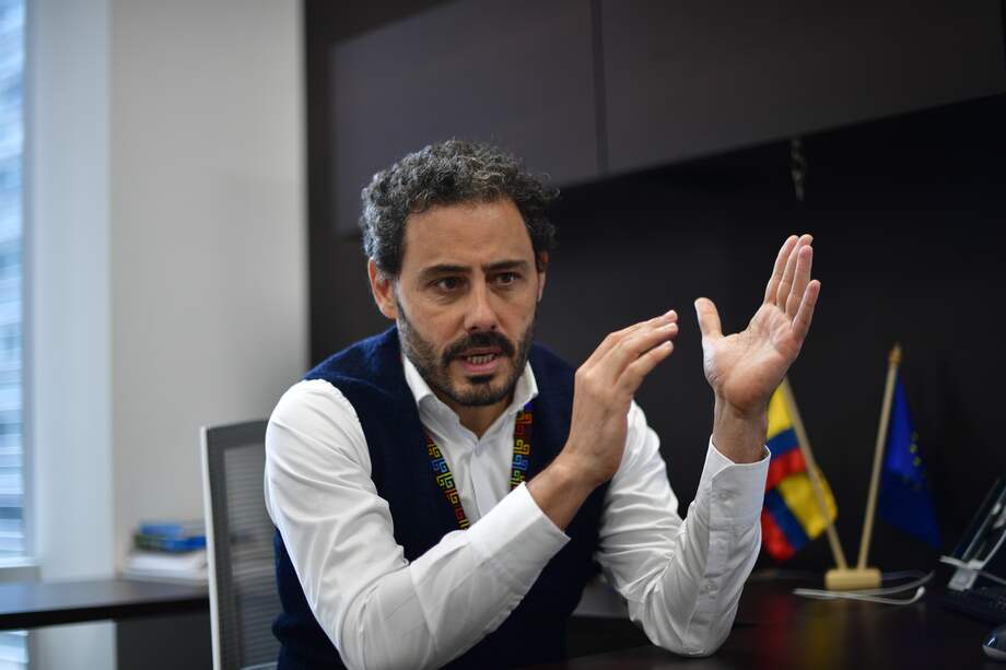 Pablo Neira, jefe de comercio exterior de la Unión Europea en Colombia