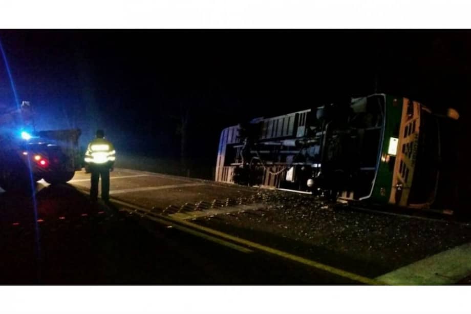 Accidente de tránsito cerca de Soacha dejó 22 personas heridas