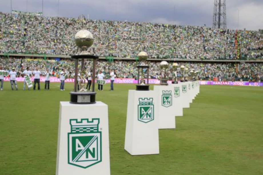 Los títulos de Atlético Nacional. Foto: Nacional Oficial