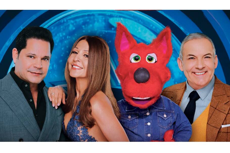 Aurelio Cheveroni, Amparo Grisales, César Escola y Rey Ruiz quedaron “erizados” con el show del doble mini del cantante de ‘El látigo’.