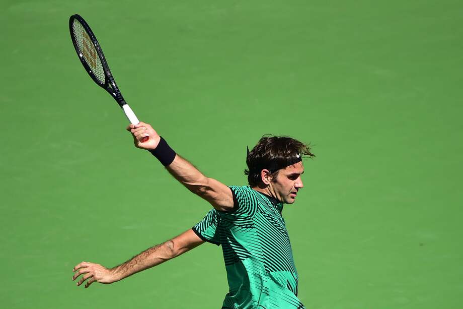 Roger Federer ganó su título 90 en la ATP. / AFP