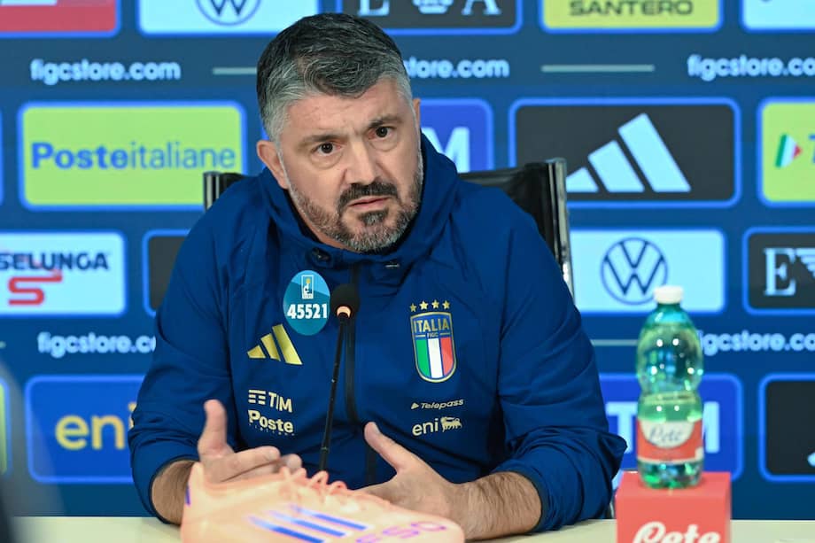 Gennaro Gattuso no seguirá bajo el mando de la selección de Italia.