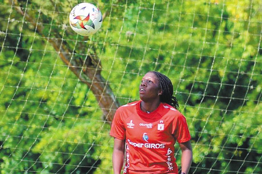 Fabiana Yantén hizo parte del plantel que salió campeón en la Liga Femenina de este año. / América de Cali
