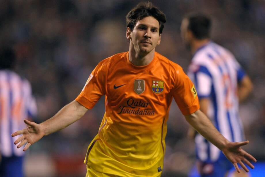 Lionel Messi, el hombre gol de 2012 / AFP