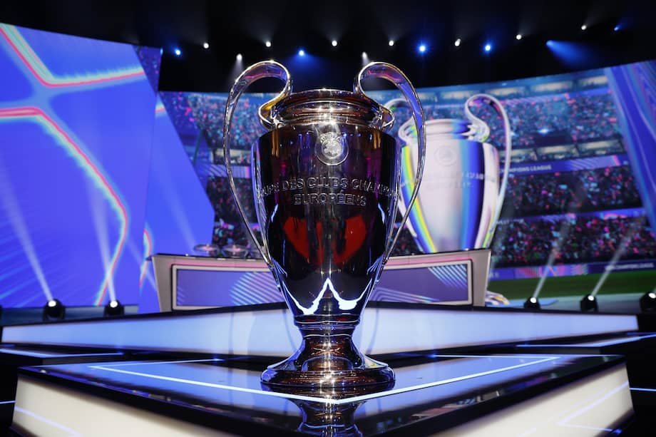 Trofeo de la Liga de Campeones de la UEFA.