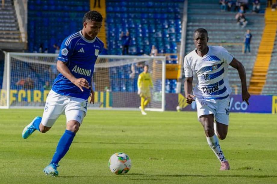 Millonarios y Chicó, en El Campín.