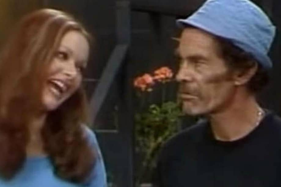 Una de las escenas de "El Chavo del 8", protagonizada por Olivia García y Ramón Valdés. / Cortesía