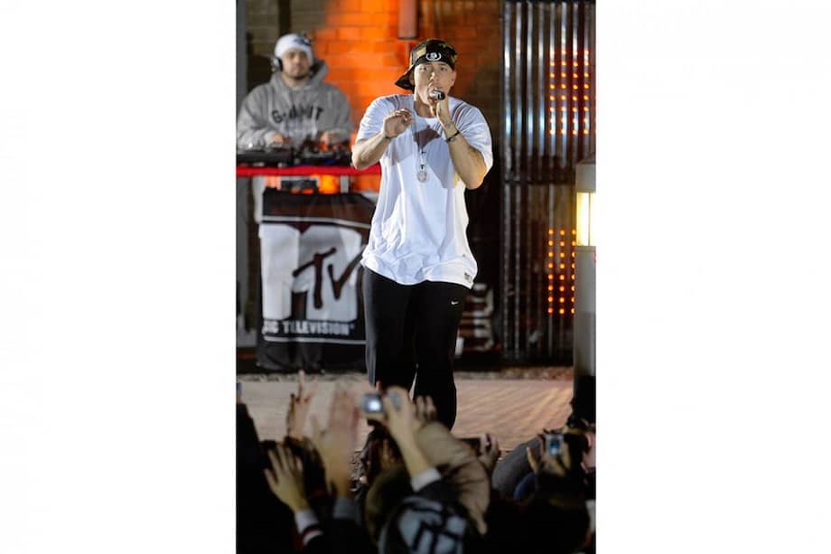 El rapero Eminem. / Bang Showbiz