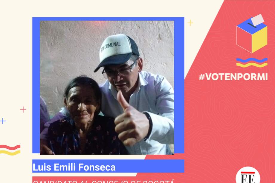 Luis Emilio Fonseca Santiago, número 27 en la lista al Concejo de Bogotá por Cambio Radical.