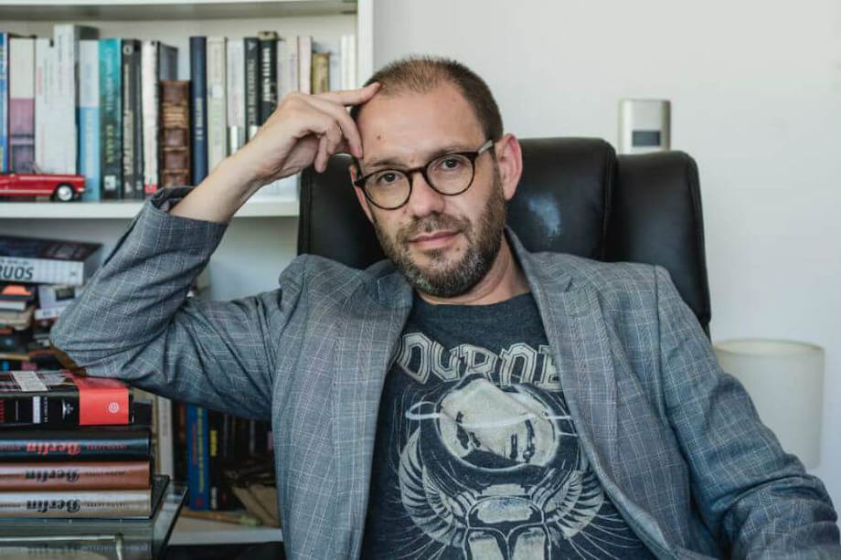 Francisco Ortega ha publicado la novela gráfica Mocha Dick y está trabajando en la biografía de Augusto Pinochet. / Cortesía Editorial Planeta