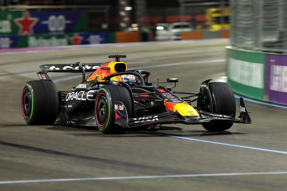 Max Verstappen, en Las Vegas.