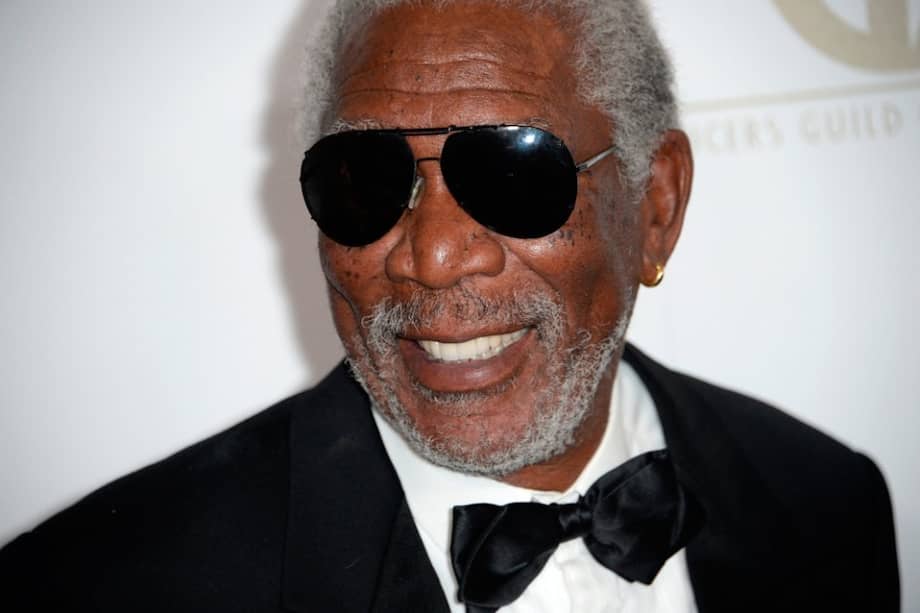 El actor Morgan Freeman.
