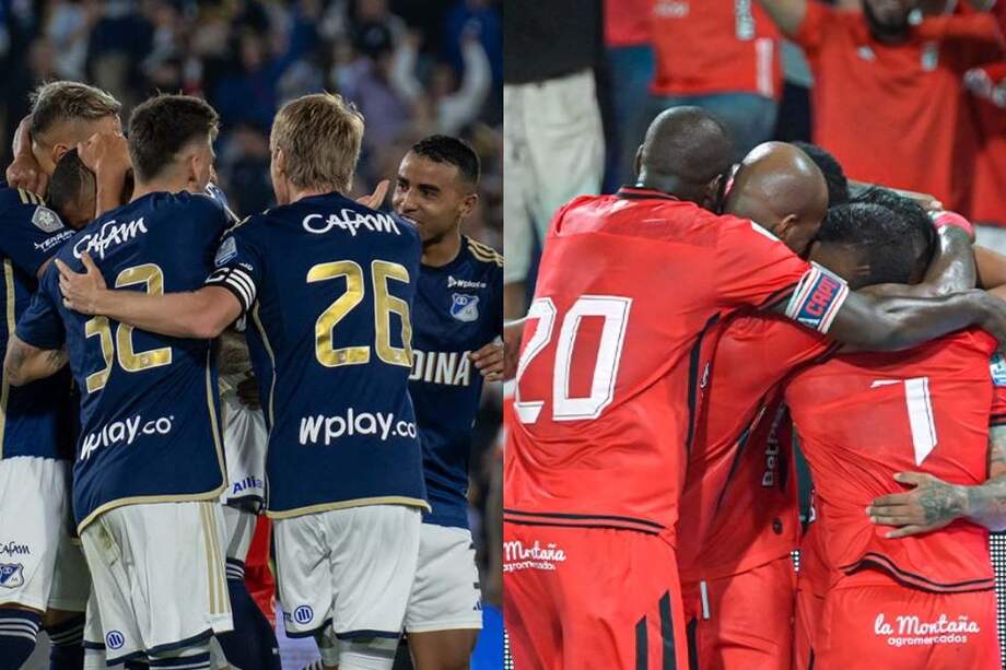 Millonarios y América juegan un nuevo clásico en El Campín.