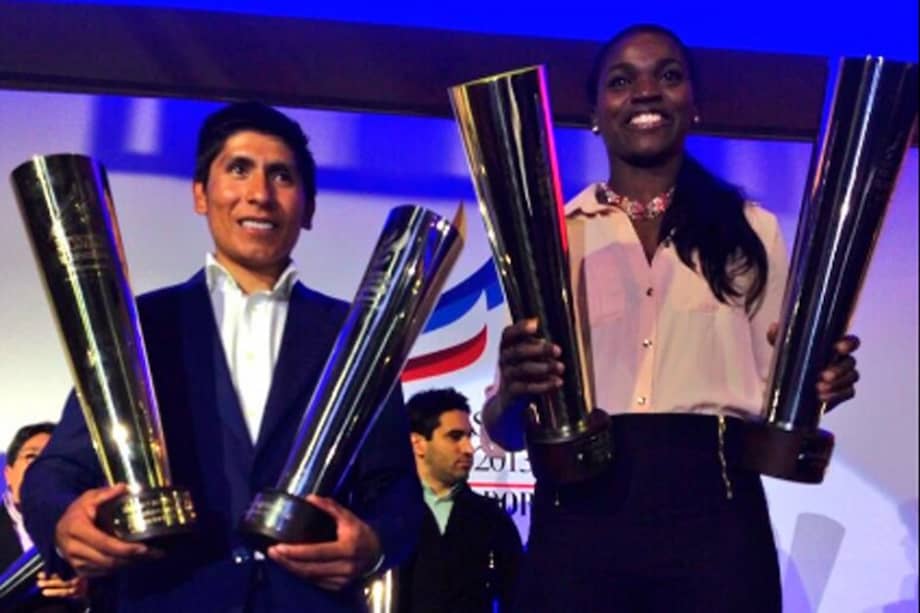 Nairo Quintana y Caterine Ibargüen, deportistas del año de El Espectador