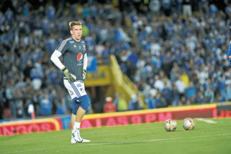 Nicolás Vikonis renovó su contrato con Millonarios. Foto: Archivo