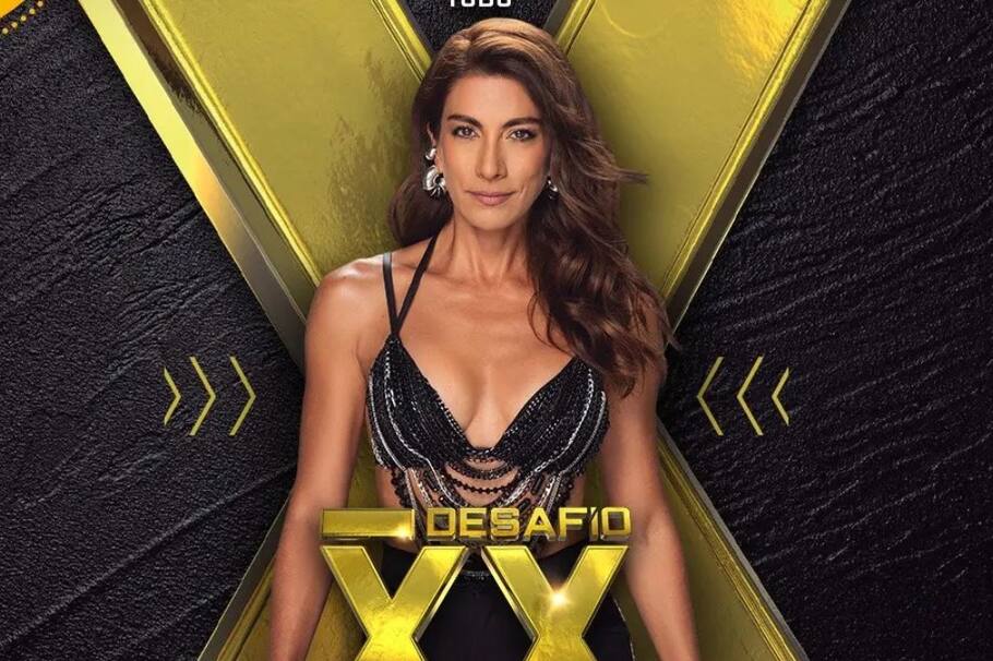 Andrea Serna, presentadora del 'Desafío XX'
